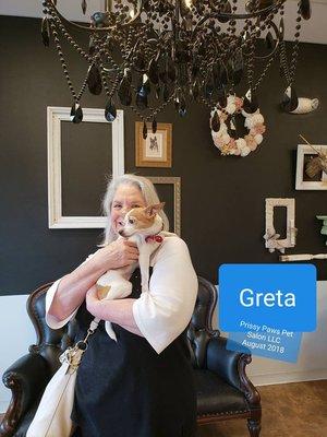 Greta, your mommy loves you. She knows where to go to make you shine!