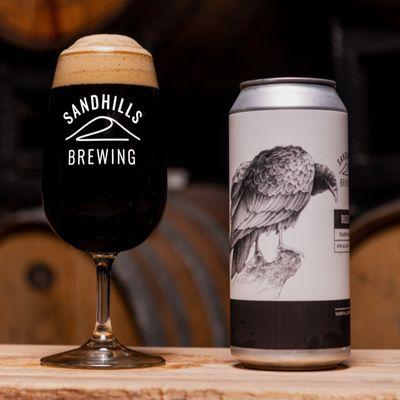 Sandhills Brewing - Buzzard, Double Black IPA