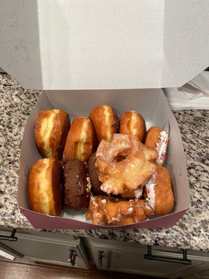 Assorted donuts