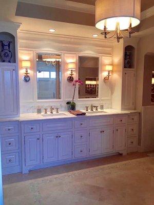 Vanity in master bath