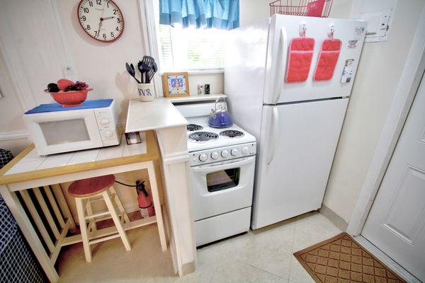 Full kitchens in every cottage