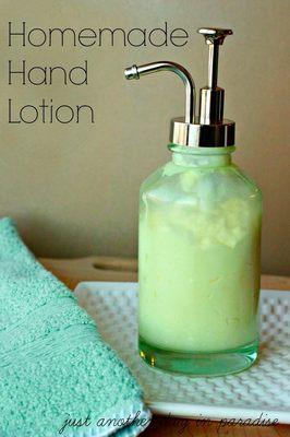 Home made hand Lotion