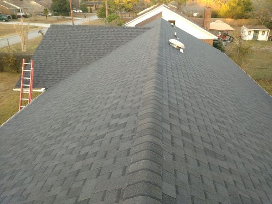 Shingles a re-roof