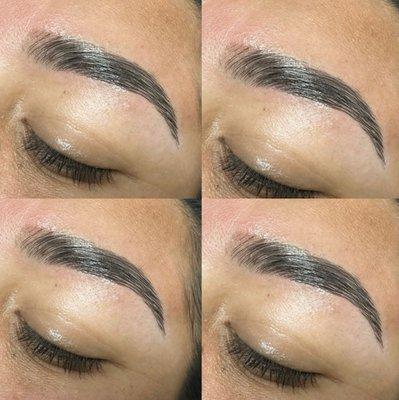 Brow wax w/ lamination