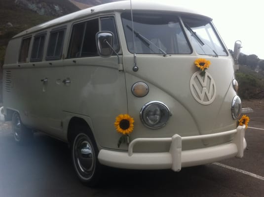 1966 Camper Bus.  Vintage coolness lovingly restored by J!M.  This bus is a movie star.  It can be seen in the movie "The Bus"!