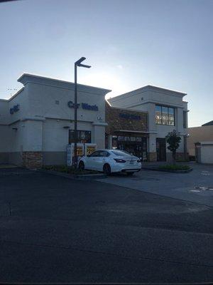 Chevron Gas Station and Food Mart. Also has gas station