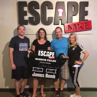 Our team almost escaped!