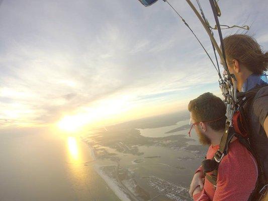 Sunset Beach Skydive onto Flora-Bama!