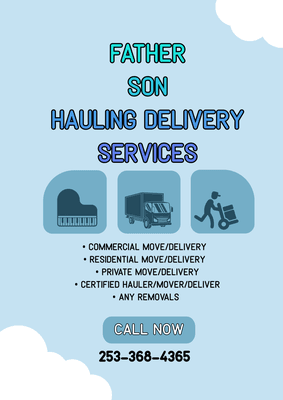 Farther Son Hauling Delivery Services