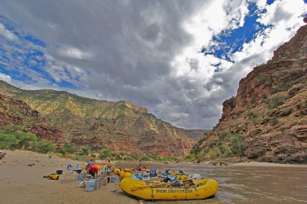 Desolation Canyon on the Green River.