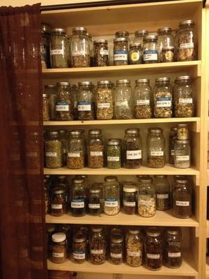 our herbal dispensary