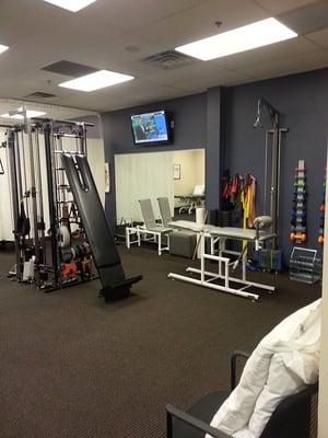 Training room inside at the Haverhill MA Professional Physical Therapy clinic