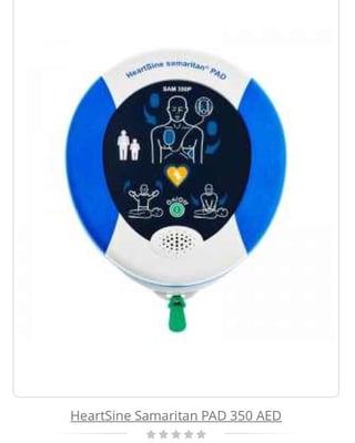 One of the AED models we sell .