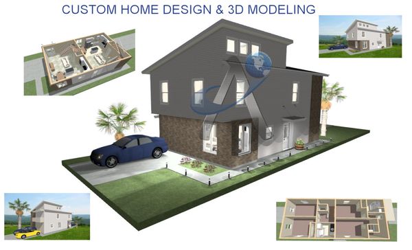 Custom Home Design & 3D Modeling