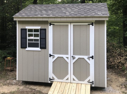 8' x 10' shed