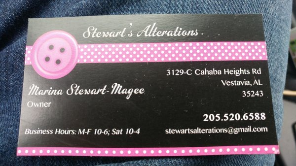 Stewarts Alterations