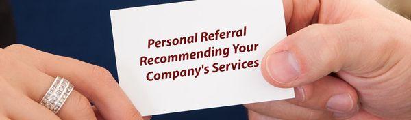 Passing Referrals