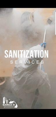 We sanitize homes and businesses