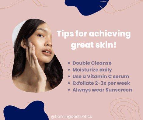 Skin care tips