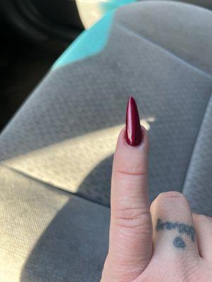 Another crooked nail