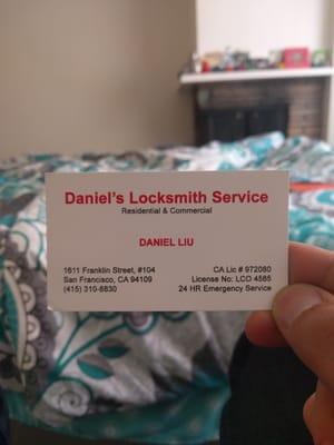 This guy is awesome. He did the job quickly and perfectly. Also he was way cheaper than the other locksmiths that I've called.