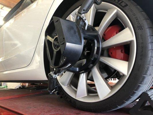 Tesla Model 3 Performance rear wheel