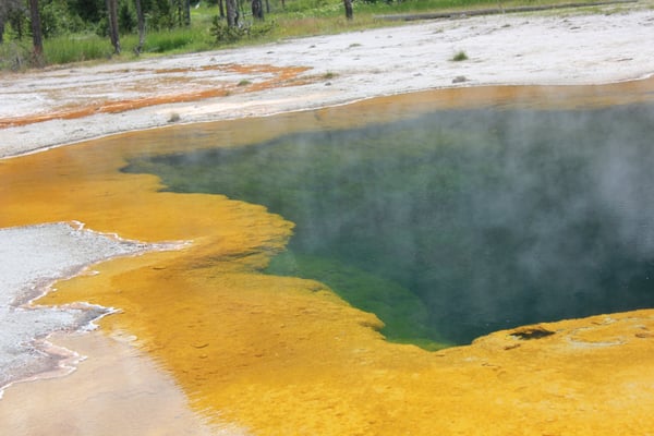 Emerald Pool Black Sand Basin, Yellowstone National Park