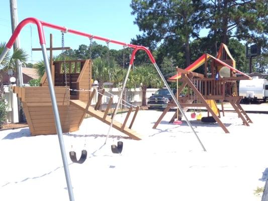 Playground with Pirate Ship