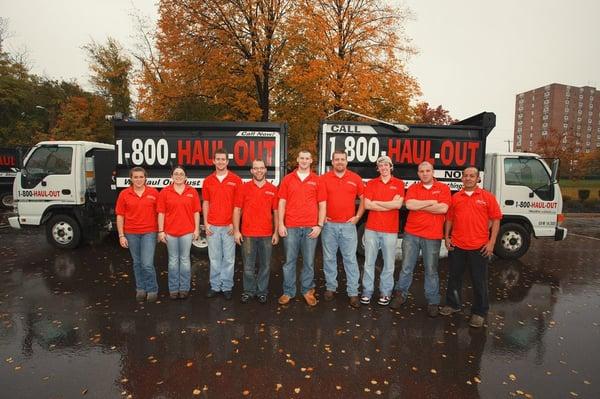 The 1-800-HAUL-OUT team.