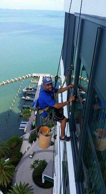 High Rise window cleaning