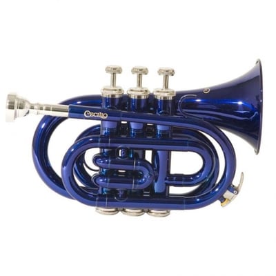 Blue Pocket Trumpet