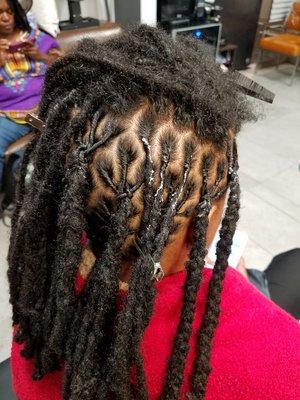 Retwist w/Braided Style