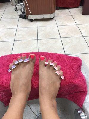 Luxury pedicure