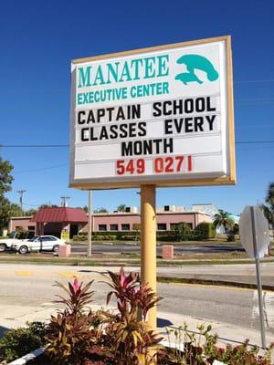 You can get a discount for the school if you visit their display table at the fort myers or naples boatshows?