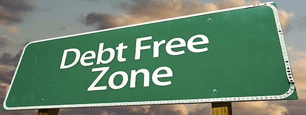 Debt Free Zone!