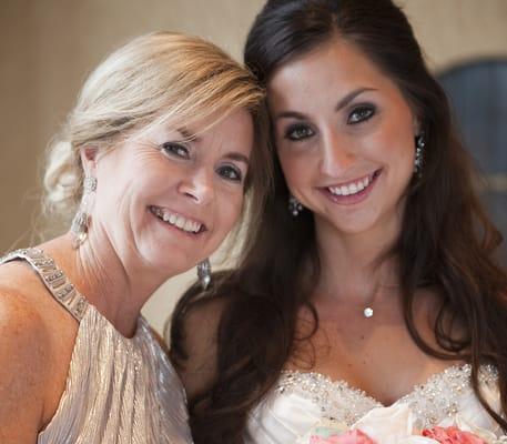 Wedding: Makeup for Bride + Mother of the Bride // Photo by Kelly Vanderploeg Photography