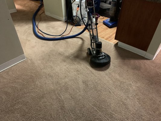 Rotovac 360 motorized scrubber for the deepest cleaning