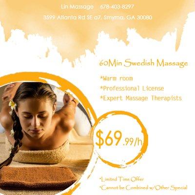 Only $69.99 - 60Min Body Massage