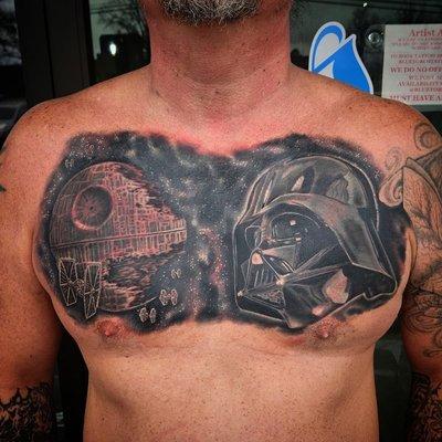 Cover up tattoo by Mike