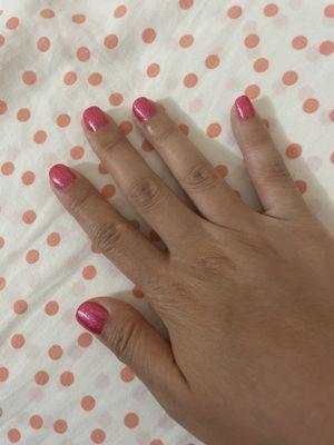 Gel manicure