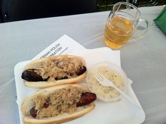 Brats and beer