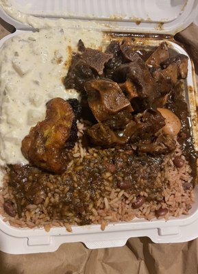 Oxtail and Beans Meal (small) ...... so good!