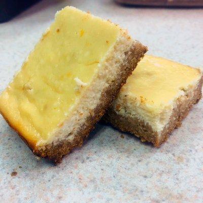 Lightened up Greek Yogurt  Lemon Bars  will make your lips pucker, satisfy your sweet tooth, and keep your belt buckle in place!