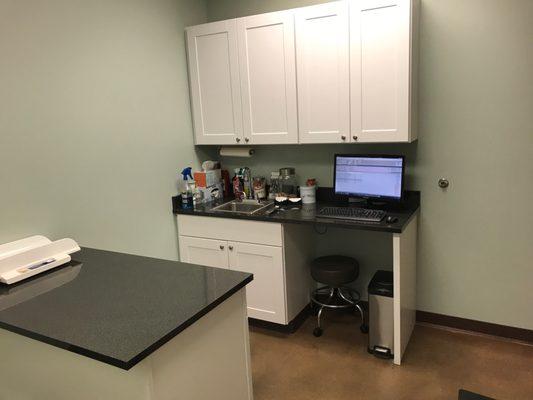 Exam rooms are always clean!