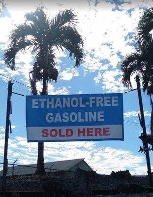 New ethanol-free gas announcement