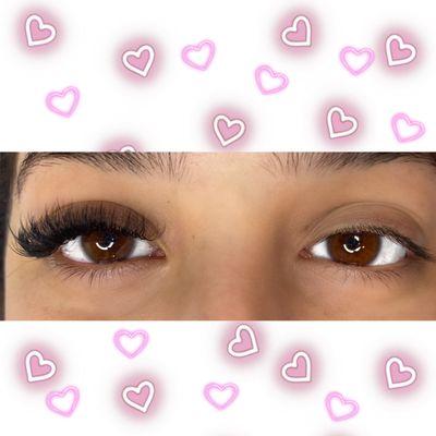 Volume lash set