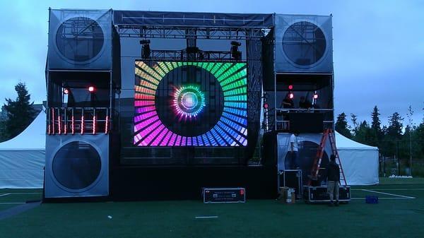 Microsoft Boombox & Truss - Stages Northwest