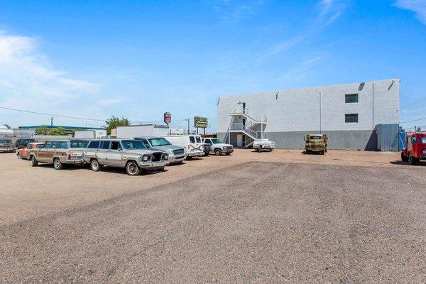 self storage phoenix ca exterior parking