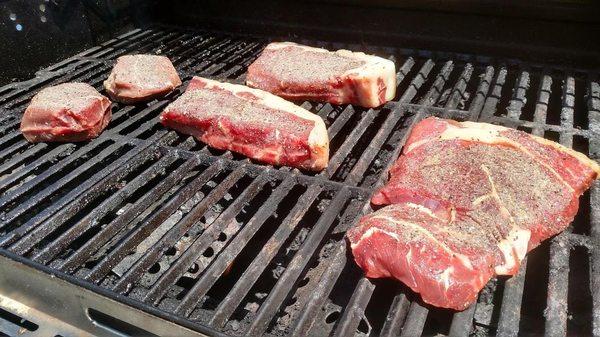 Steaks for your grill