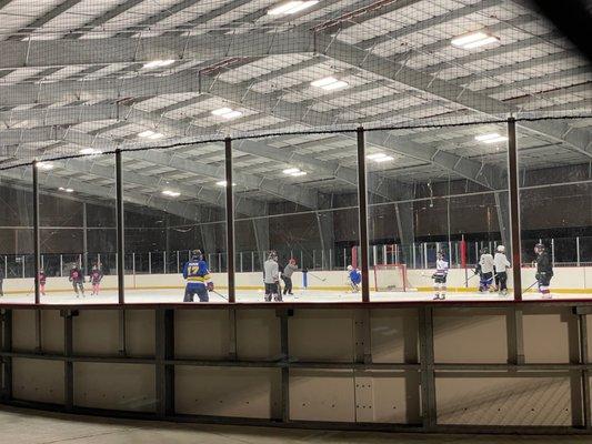 Outdoor rink